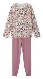 Name It Παιδική Πιτζάμα Χειμωνιάτικη Βαμβακερή Ροζ