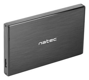 Natec Rhino Go Θήκη για Σκληρό Δίσκο 2.5'' SATA III με σύνδεση USB3.0 σε Γκρι χρώμα από το Public