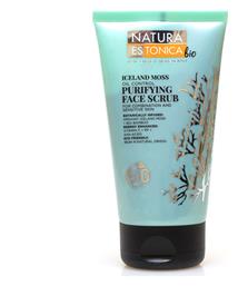 Natura Estonica Iceland Moss Oil Control Purifying Face Scrub 150ml