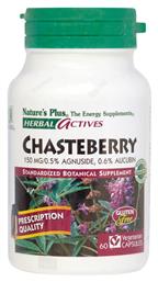 Nature's Plus Herbal Actives Chasteberry 60 φυτικές κάψουλες από το Pharm24