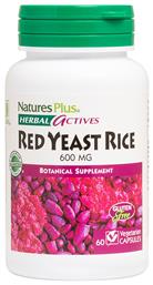 Nature's Plus Herbal Actives Red Yeast Rice 60 φυτικές κάψουλες