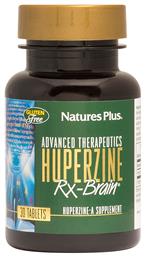 Nature's Plus Huperzine Rx Brain Συμπλήρωμα για την Μνήμη 30 ταμπλέτες