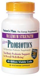 Nature's Plus Probiotics Ultra με Προβιοτικά και Πρεβιοτικά 30 φυτικές κάψουλες από το Pharm24