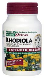 Nature's Plus Rhodiola 1000 mg Extended Release 30 ταμπλέτες από το Pharm24