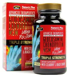 Nature's Plus Triple Strength Ultra Rx-Joint Glucosamine, Chondroitin & MSM 120 ταμπλέτες