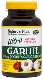 Nature's Plus Ultra Garlite 1000mg 90 ταμπλέτες από το Pharm24