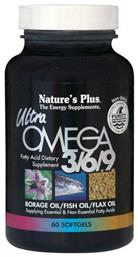 Nature's Plus Ultra Omega 3 6 9 60 μαλακές κάψουλες από το Pharm24