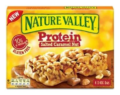 Nature Valley Μπάρες με 10gr Πρωτεΐνης & Γεύση Salted Caramel Nut 4x40gr Κωδικός: 16038710 από το ΑΒ Βασιλόπουλος