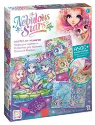 Nebulous Stars Dazzle By Number Rainbow