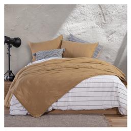 Nef-Nef Homeware Marven Κουβερλί Υπέρδιπλο Microfiber Honey 230x240cm