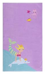 Nef-Nef Homeware Mermaid Having Fun Παιδική Πετσέτα Θαλάσσης Λιλά 120x70εκ. από το Designdrops