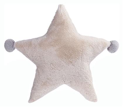 Nef-Nef Homeware Παιδικό Διακοσμητικό Μαξιλάρι Baby Star Εκρού Μ45xΥ45εκ.