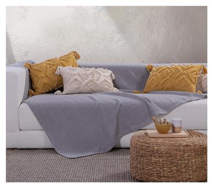 Nef-Nef Homeware Ριχτάρι Διθέσιου Καναπέ Betty 180x250εκ. Grey
