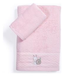 Nef-Nef Homeware Σετ Βρεφικές Πετσέτες 2τμχ Cute Snail Cute Snail Βάρους 420gr/m²