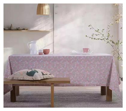 Nef-Nef Homeware Τραπεζομάντηλο Βαμβακερό Αλέκιαστο Ροζ 140x180εκ.