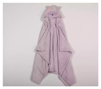 Nef-Nef Homeware Βρεφική Κάπα-Μπουρνούζι με Κουκούλα Best Friends Lavender