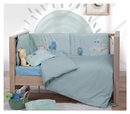 Nef-Nef Homeware Βρεφική Παπλωματοθήκη Basic Mint 110x150εκ.