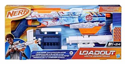 Nerf Εκτοξευτής Load Out Arctic Zerostriker N-Series για 8+ Ετών