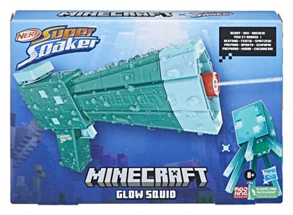 Nerf Εκτοξευτής Minecraft Glow Squid Super Soaker για 8+ Ετών από το Toyscenter