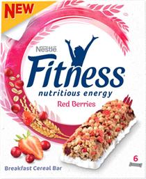 Nestle Fitness Μπάρα Δημητριακών με Red Berries (6x23.5gr) 141gr Κωδικός: 17777618