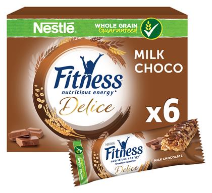 Nestle Fitness Delice Μπάρα Δημητριακών με Σοκολάτα Γάλακτος (6x22.5gr) 135gr Κωδικός: 16038664 από το ΑΒ Βασιλόπουλος