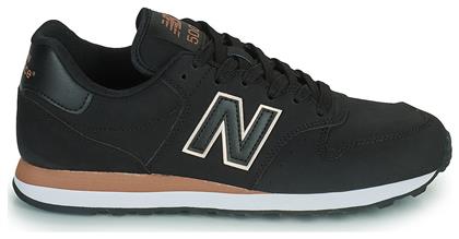 New Balance 500 Γυναικεία Sneakers Μαύρα