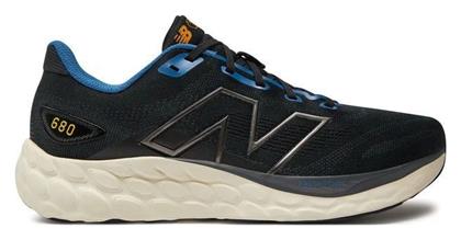 New Balance 680v8 Ανδρικά Αθλητικά Παπούτσια Running Μαύρα από το Modivo