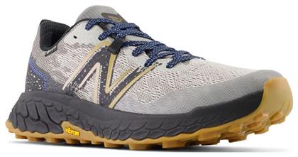 New Balance Fresh Foam X ''Hierro'' V7 Ανδρικά Αθλητικά Παπούτσια Trail Running Γκρι Αδιάβροχα με Μεμβράνη Gore-Tex