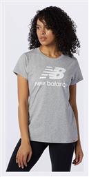 New Balance Γυναικείο Αθλητικό T-shirt Γκρι