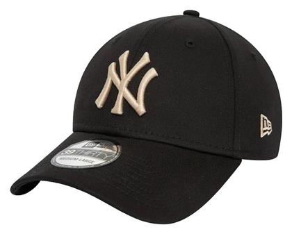 New Era 39thirty Stretch Fit Cap Jockey Μαύρο από το MybrandShoes