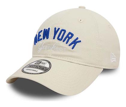 New Era Adult Mlb Wordmark 9twenty New York Yankees Cap Εκρού 60503495 New Era από το Epapoutsia