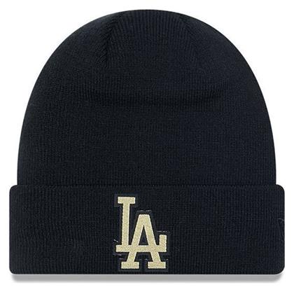 New Era Beanie Unisex Σκούφος Πλεκτός σε Μαύρο χρώμα