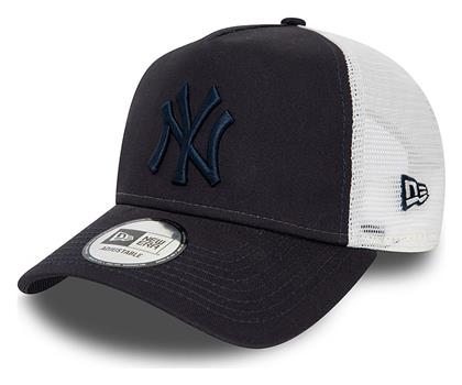 New Era Jockey με Δίχτυ και Ίσιο Γείσο Navy Μπλε από το MybrandShoes