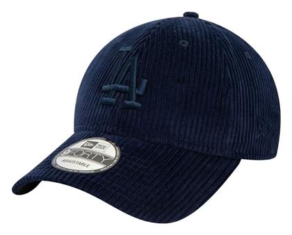 New Era La Dodgers Cord 9forty Adjustable Cap Ανδρικό Jockey Navy Μπλε