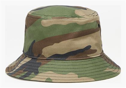 New Era Patterned Tapered Υφασμάτινo Ανδρικό Καπέλο Στυλ Bucket Χακί από το Zakcret Sports