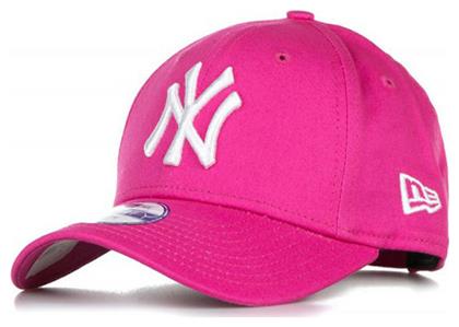 New Era Παιδικό Καπέλο Jockey Υφασμάτινο K 940 MLB League BA Ροζ από το MybrandShoes