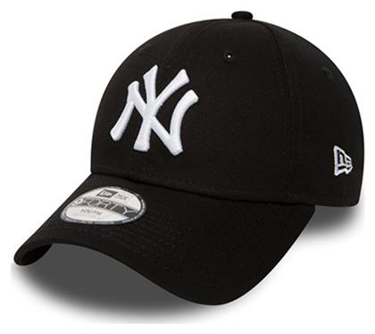 New Era Παιδικό Καπέλο Jockey Υφασμάτινο K MLB 940 League Basic NY Yankees Μαύρο από το MybrandShoes