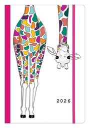 Next Ημερολόγιο 2026 Trends Giraffe Ημερήσιο Flexi Λάστιχο 14x21εκ