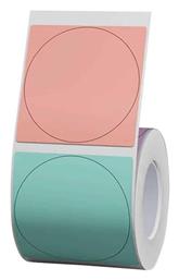 Niimbot 175τμχ Αυτοκόλλητες Ετικέτες Στρογγυλές Πολύχρωμες 41x41mm