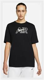 Nike Air Γυναικείο Αθλητικό T-shirt Μαύρο