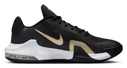 Nike Air Max Impact 4 Χαμηλά Μπασκετικά Παπούτσια Black / Mtlc Gold Star / Anthracite / White