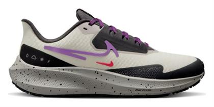 Nike Air Zoom Pegasus 39 Shield Γυναικεία Αθλητικά Παπούτσια Running Light Bone / Cobblestone / Dark Smoke Grey / Vivid Purple