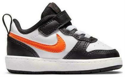 Nike Αθλητικά Παιδικά Παπούτσια Μπάσκετ Court Borough White / Total Orange / Black από το Modivo