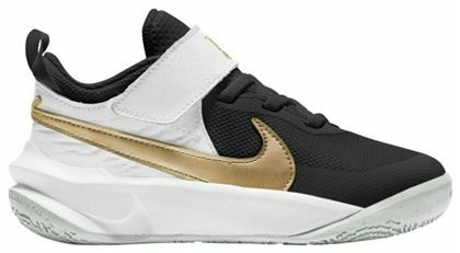 Nike Αθλητικά Παιδικά Παπούτσια Μπάσκετ Team Hustle D 10 Black / Metalic Gold / White