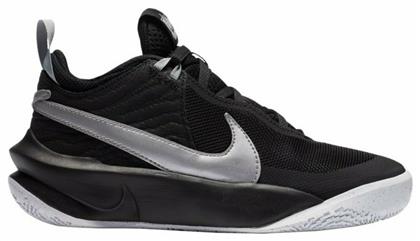 Nike Αθλητικά Παιδικά Παπούτσια Μπάσκετ Team Hustle D 10 Black / Volt / White / Metallic Silver