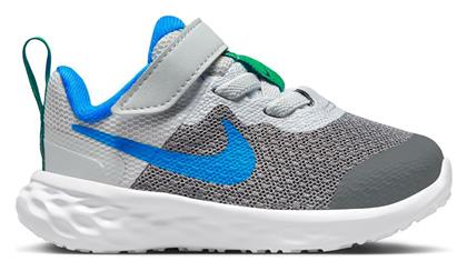 Nike Αθλητικά Παιδικά Παπούτσια Running Revolution Grey / Dark Smoke Grey / Blue