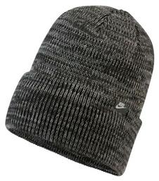 Nike Cuffed Futura Beanie Ανδρικός Σκούφος με Rib Πλέξη σε Γκρι χρώμα από το Outletcenter