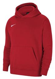 Nike Fleece Παιδικό Φούτερ με Κουκούλα και Τσέπες Κόκκινο Park 20