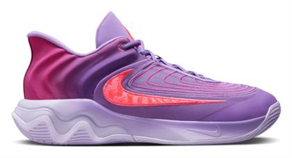 Nike Giannis Immortality 4 Χαμηλά Μπασκετικά Παπούτσια Black Raspberry / Hot Punch / Hot Fuchsia / Aster Pink