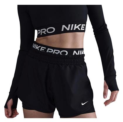 Nike Γυναικείο Δερμάτινο Αθλητικό Σορτς Dri-Fit Μαύρο